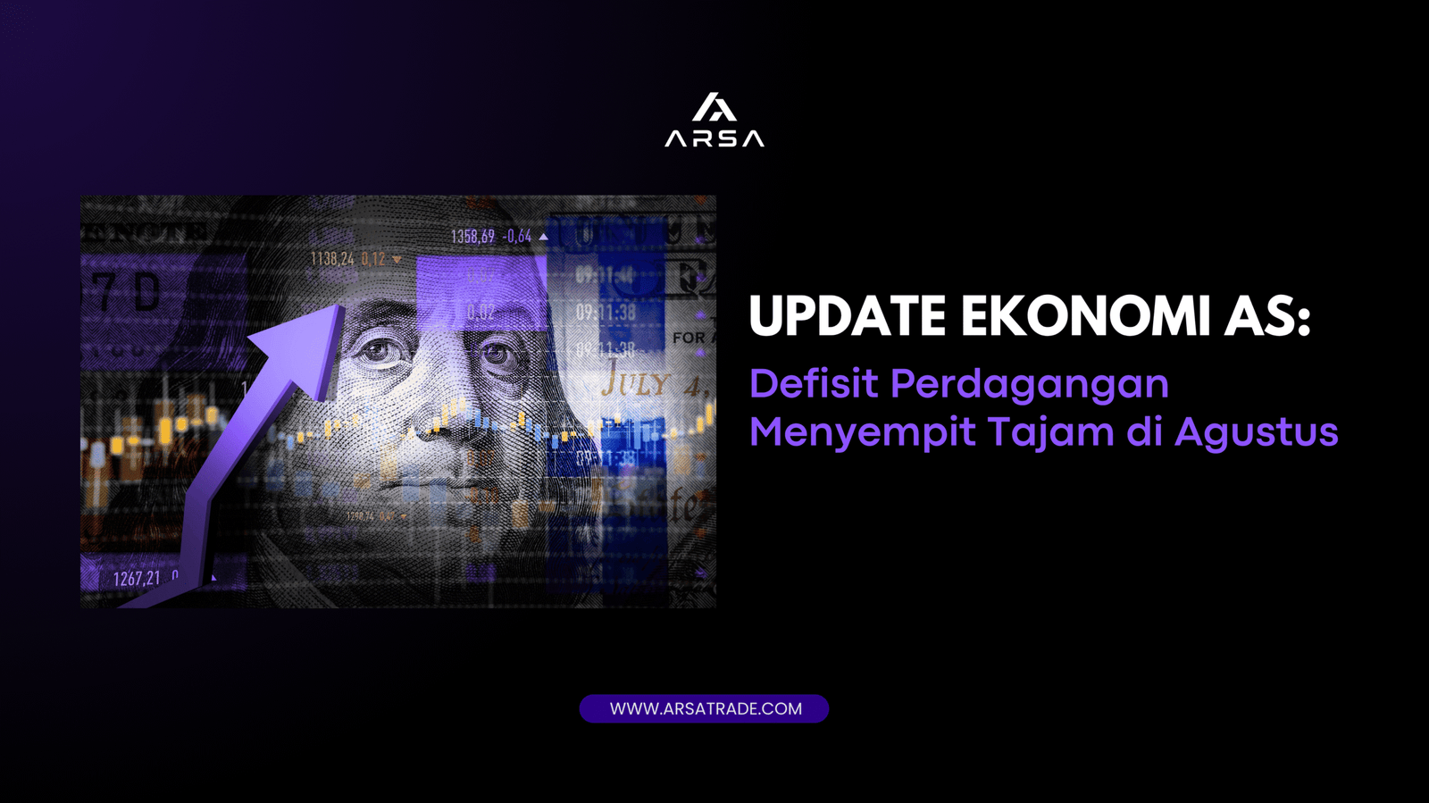 Update Ekonomi AS: Defisit Perdagangan Menyempit Tajam di Agustus